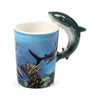 Lisa Parker Shark Formed Handle Ceramic Tug