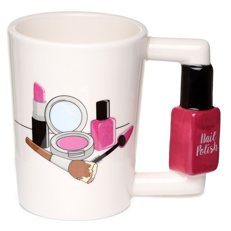Polon de ongles - Tasse en céramique de poignée formée