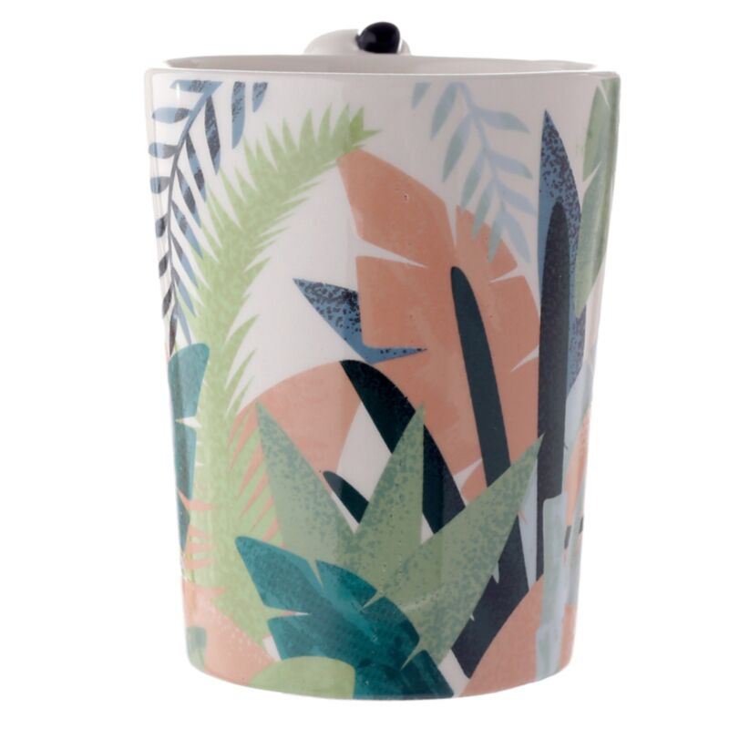 Pandarama - Tasse en céramique de poignée formée