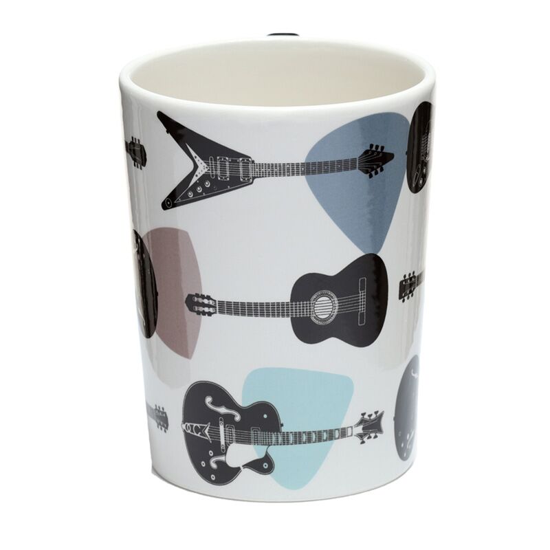 Guitare de tête - Tasse en céramique de poignée formée