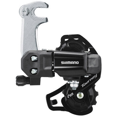 Shimano Achter Derilleur 6 7 vitesses | TY200 | Crochet | noir