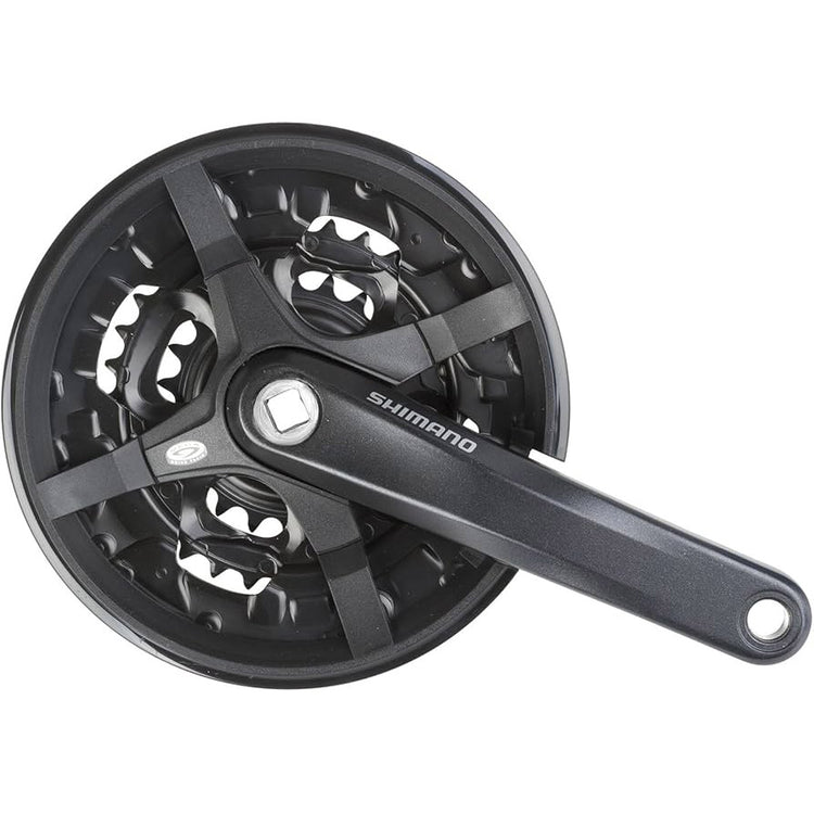 Shimano Cranket 9V 22 32 44T Edge de chaîne 175 mm noir