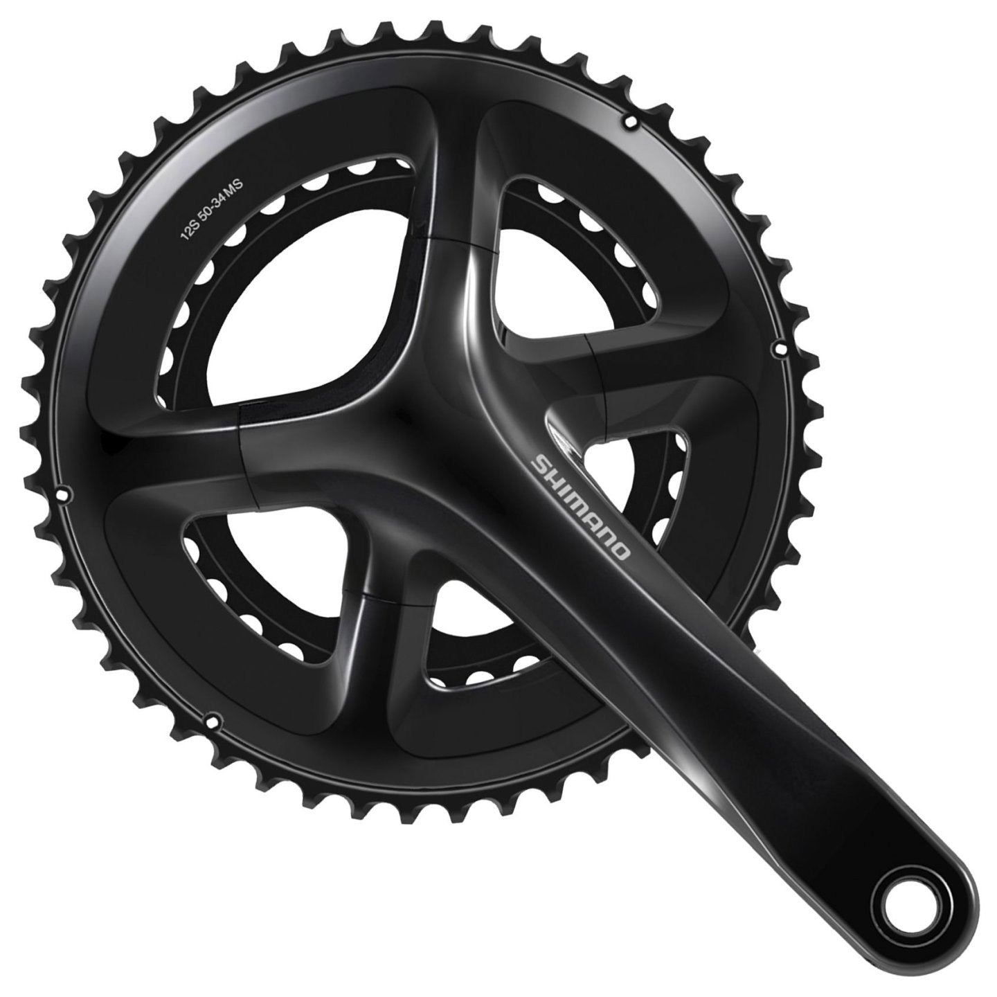 Pédalier Shimano rs520 12v 34-50t 172,5mm noir oem