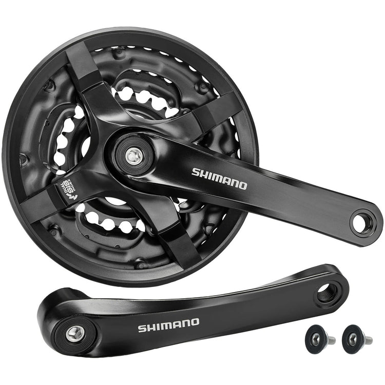 Pédalier Shimano tourney 6 7 8v 24 34 42t 170mm noir oem