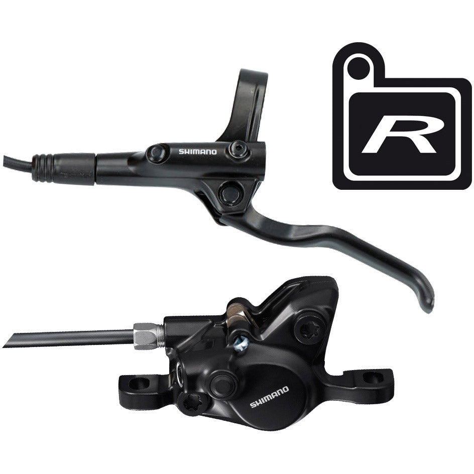 Shimano Discremset (avant) MT200 Black Short 80cm
