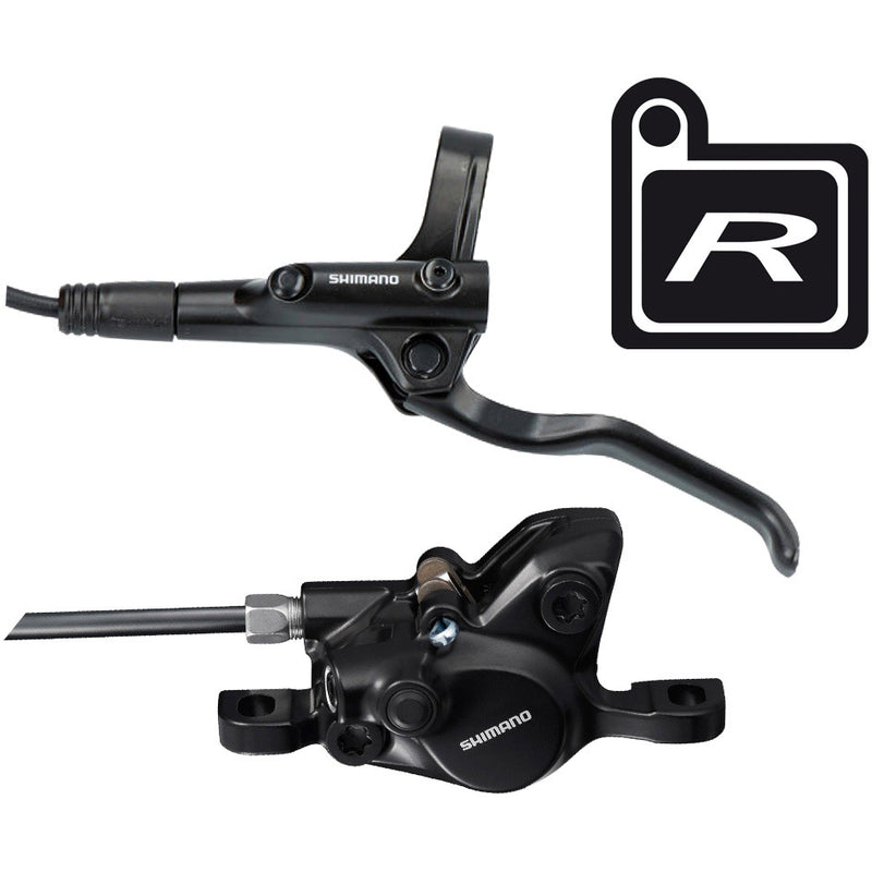 Shimano Discremset (avant) MT200 Black Short 80cm