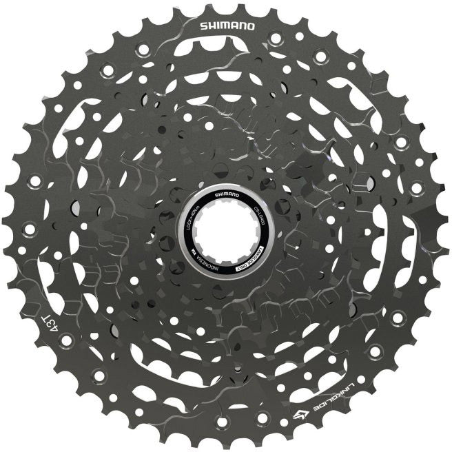 Shimano cassette queues 10v 11-43t link glide noir