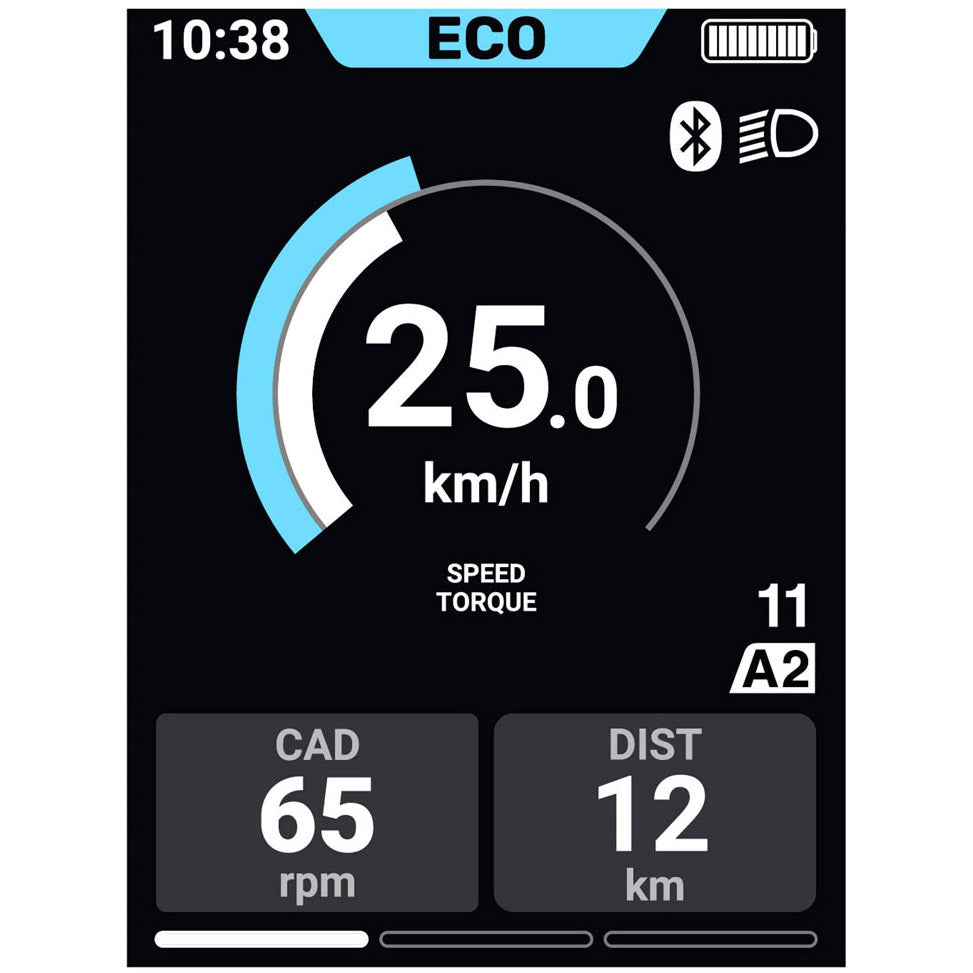 Shimano affichage étapes sc-en610 noir oem