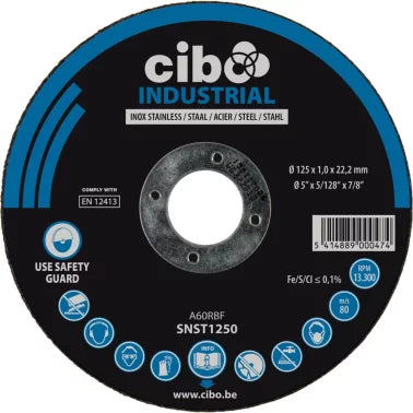 Cibo dss 125x2,5x22,2 standard | 25 pièces