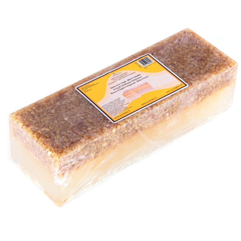 Flocons d’avoine au miel - pain de savon