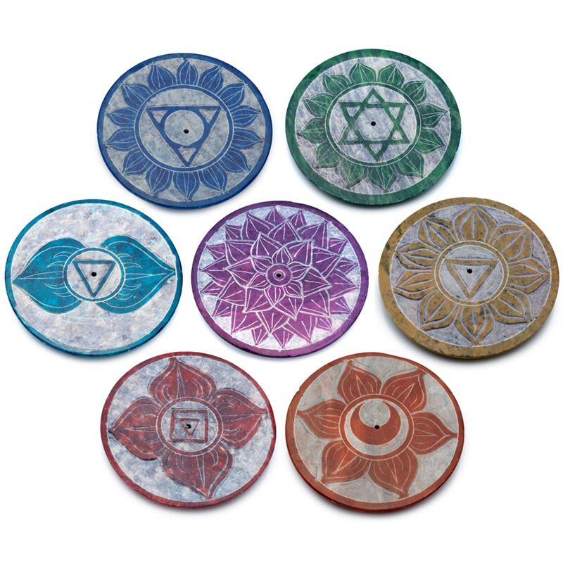 SOAP SOAP Stone Chakra Round Encens Solder
