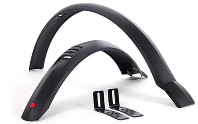 jeu de garde-boue Taipan MTB 20 pouces 50 mm noir