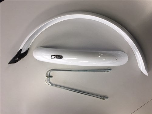 EuroFender Set Gud Gruards 20 pouces 58 mm PVC Eurofender blanc