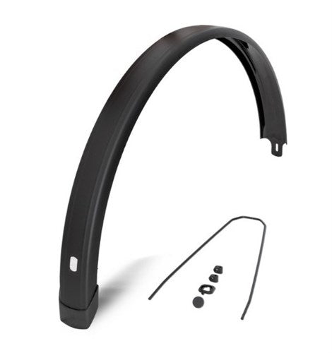 Eurofender garde-boue arrière 28 pouces 72mm plat noir mat tempo squa