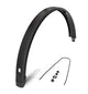 Eurofender garde-boue arrière 28 pouces 72mm plat noir mat tempo squa
