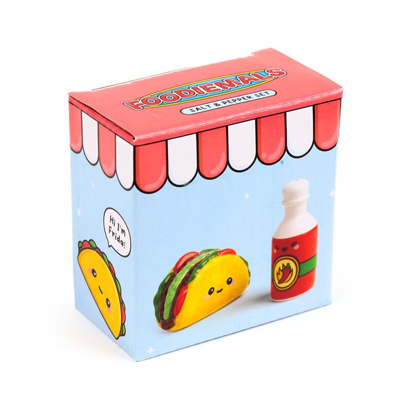 Frida de taco Hot Sauce alimentaires au poivre et au sel