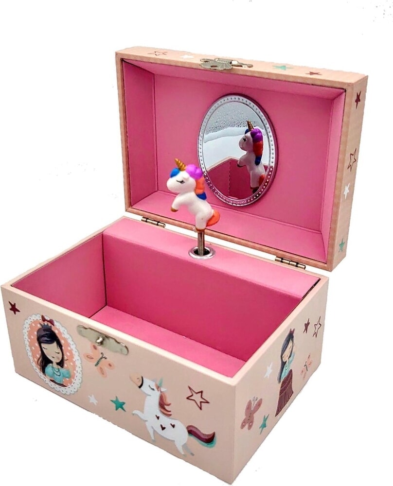 Simplement pour les enfants simplement pour la boîte à bijoux Unicorn avec de la musique
