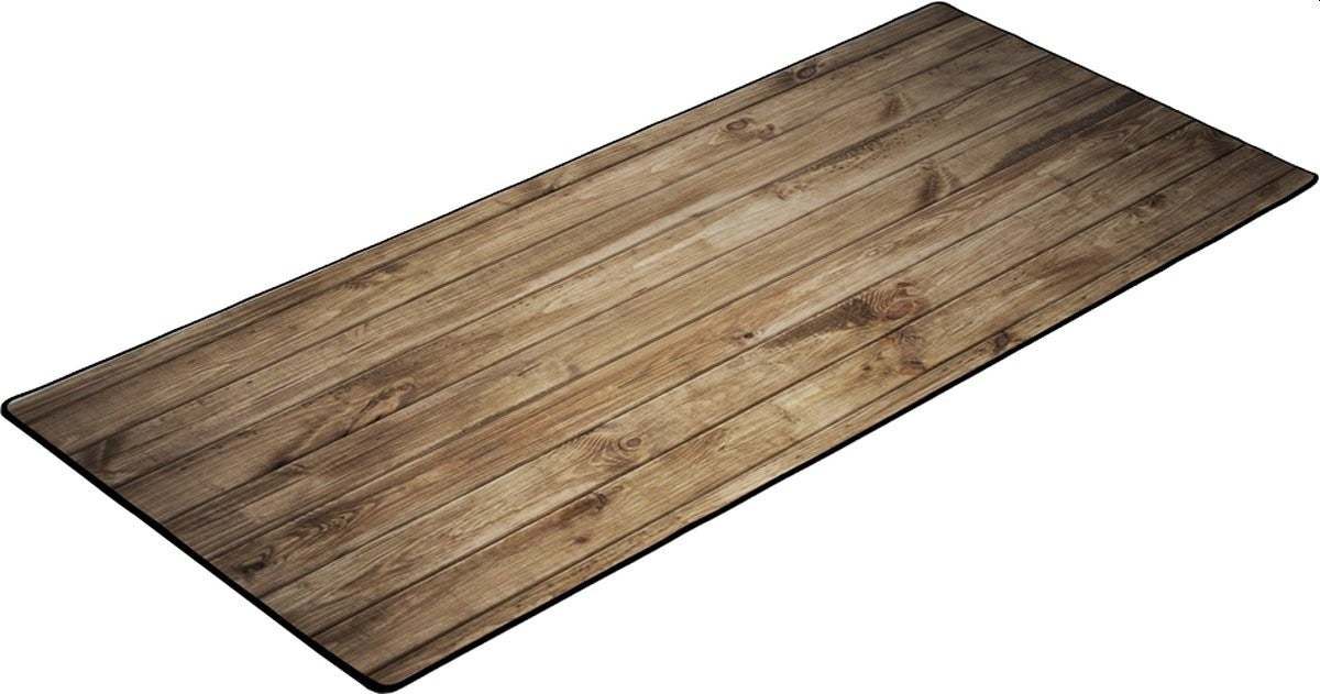 Tapis de jeu : texture bois 90x40 cm (01525)