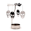 Skull Rotating Thé Support d'éclairage