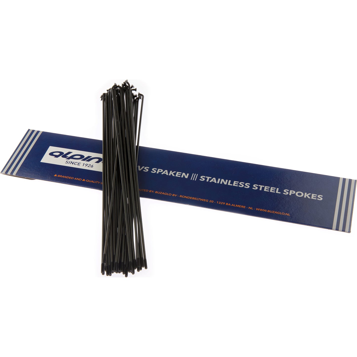 Alpina Spaken 13G (2,34 mm) 284 mm en acier inoxydable noir (P36)
