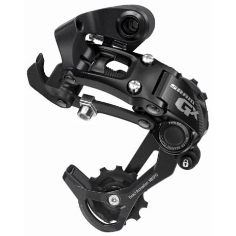 Sram sram achter derailleur gx type 2.1 10v cage courte noire