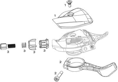 Sram Trigger x01 dh 7sp noir