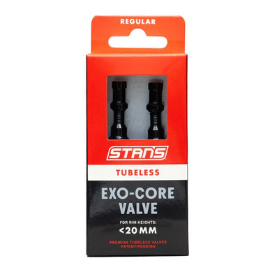 Stans Valves exo-core tubeless Stan's - régulières - noires