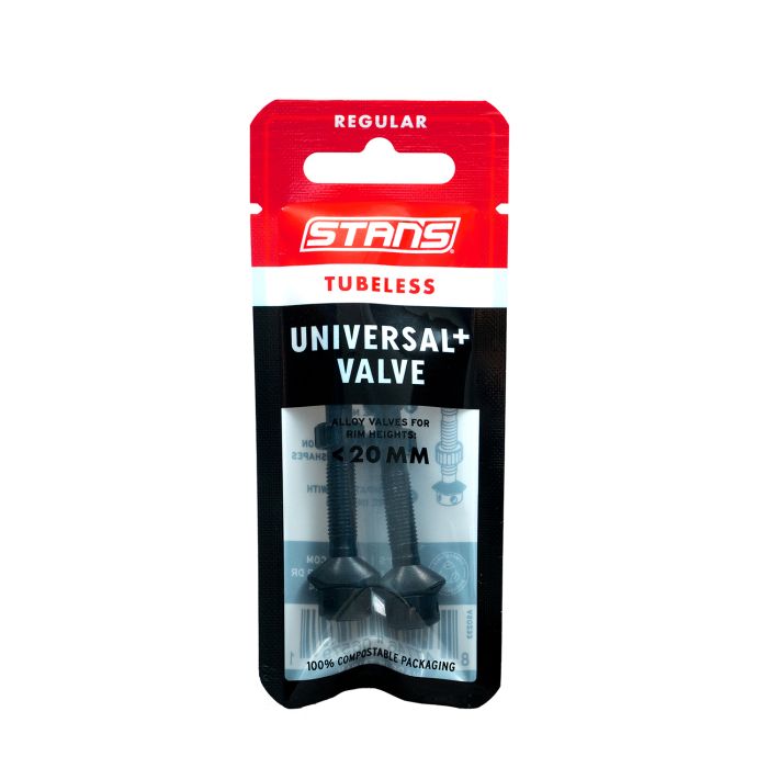 Stans Stan's tubeless universal+ valves - standard - noir