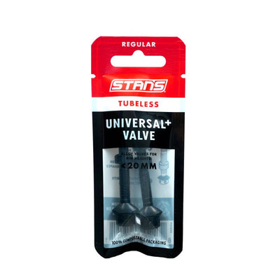 Stans Stan's tubeless universal+ valves - standard - noir