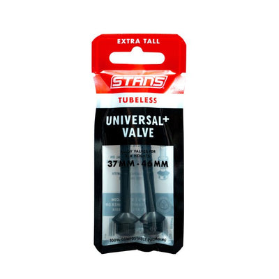 Stans Stan's tubeless universal+ valves - extra hautes - noir