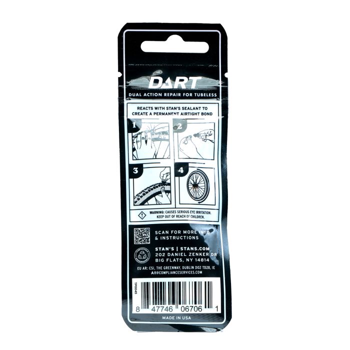 Recharge de réparation tubeless Stan's Stan's Dart (6pcs)