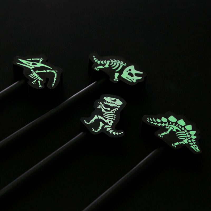 Dinosaurus Glow-in-the Dark Skeleton-Gum crayon
