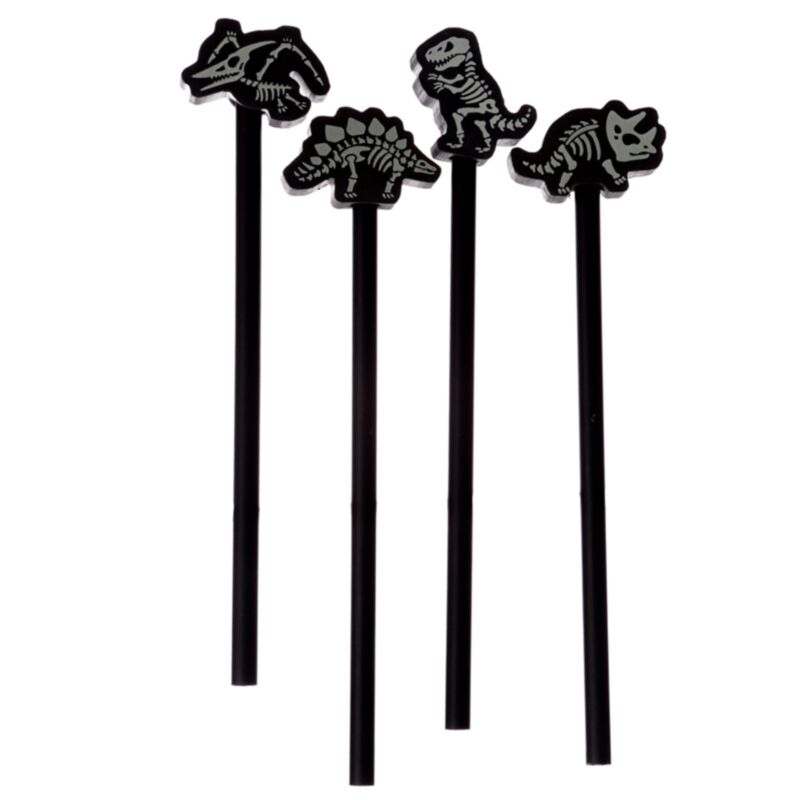 Dinosaurus Glow-in-the Dark Skeleton-Gum crayon