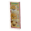 Ensemble de 3 adoramals pug kat shiba inu gummen