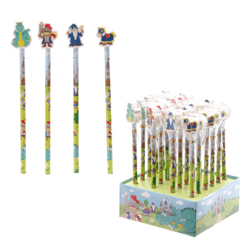Cartoon Ridder - Crayon de gomme