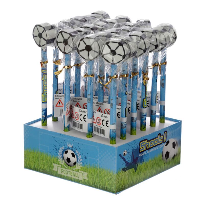 Football - Crayon de gomme