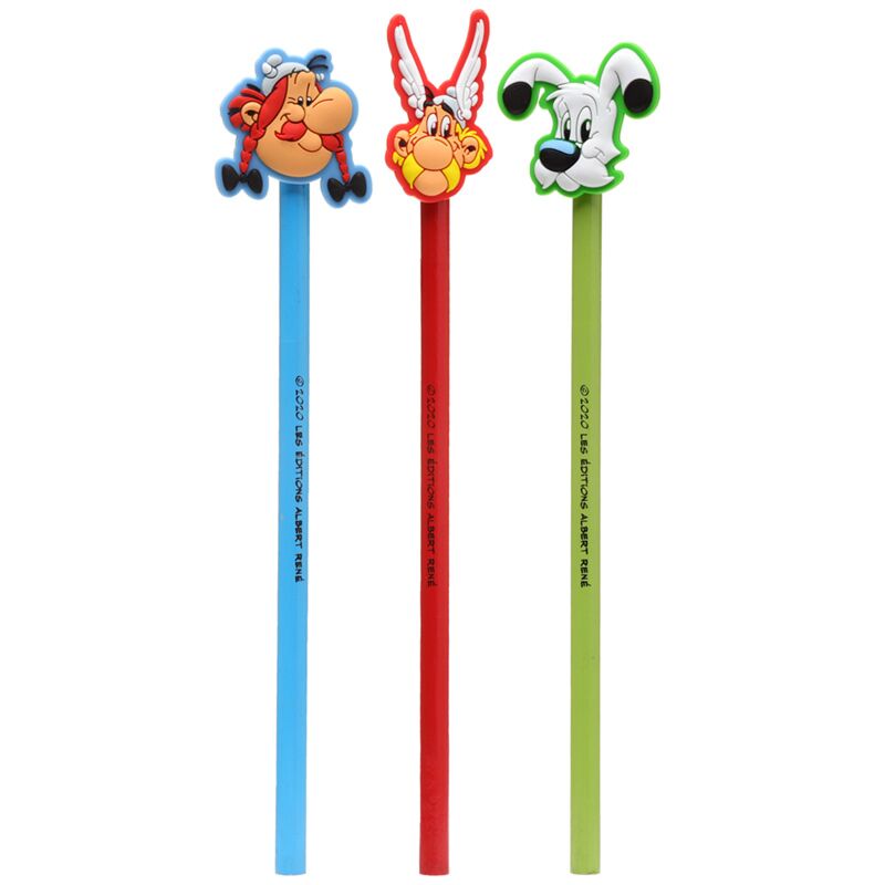 Astérix, obélix idefix - crayon top pvc
