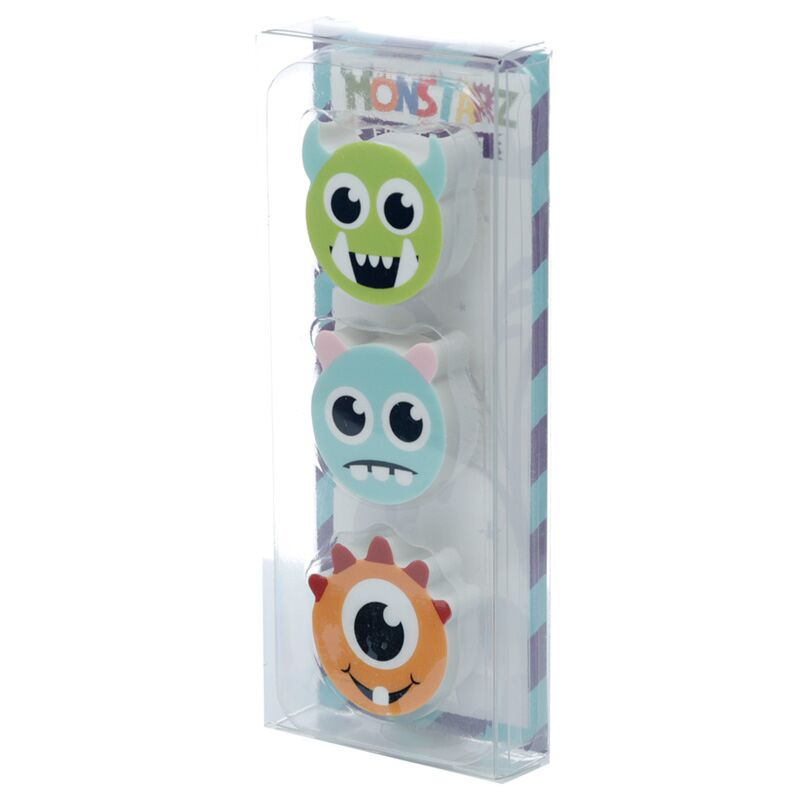 Ensemble de 3 monstarz monstres gummen