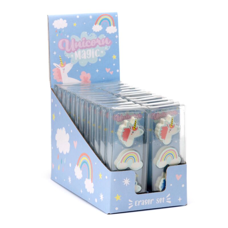 Ensemble de 3 gummen magiques de la licorne