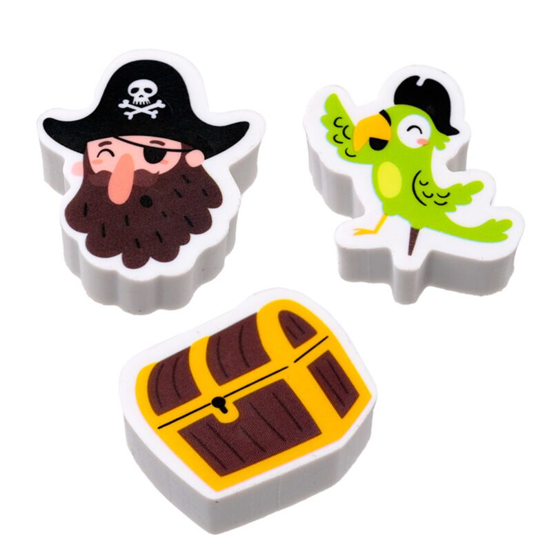 Ensemble de 3 Jolly Roger Piraten Gummen