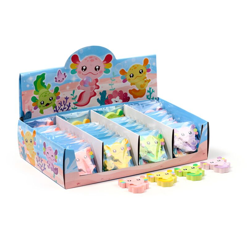 Ensemble de 2 axolotl (salamandre) gummen