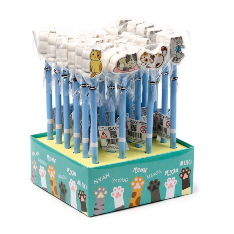 Chaton mignon - crayon de gomme