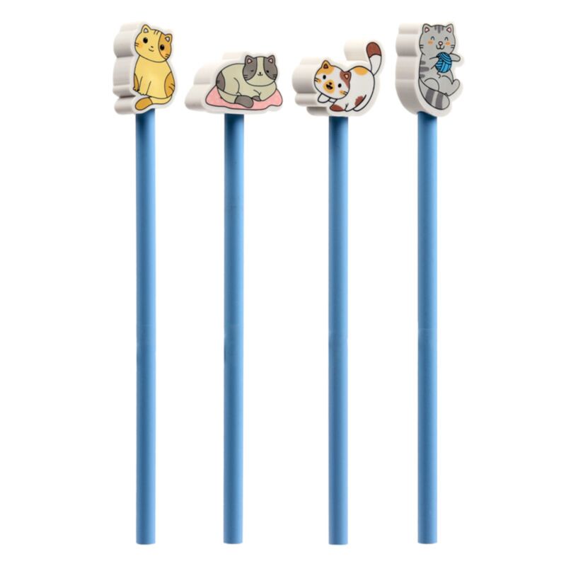 Chaton mignon - crayon de gomme