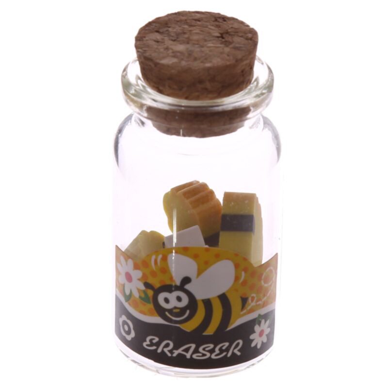 Honey Bee gummen en mini pot avec couvercle de liège