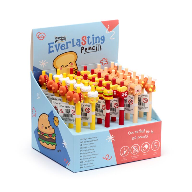 Crayons infinis de restauration rapide des aliments pour restauration rapide