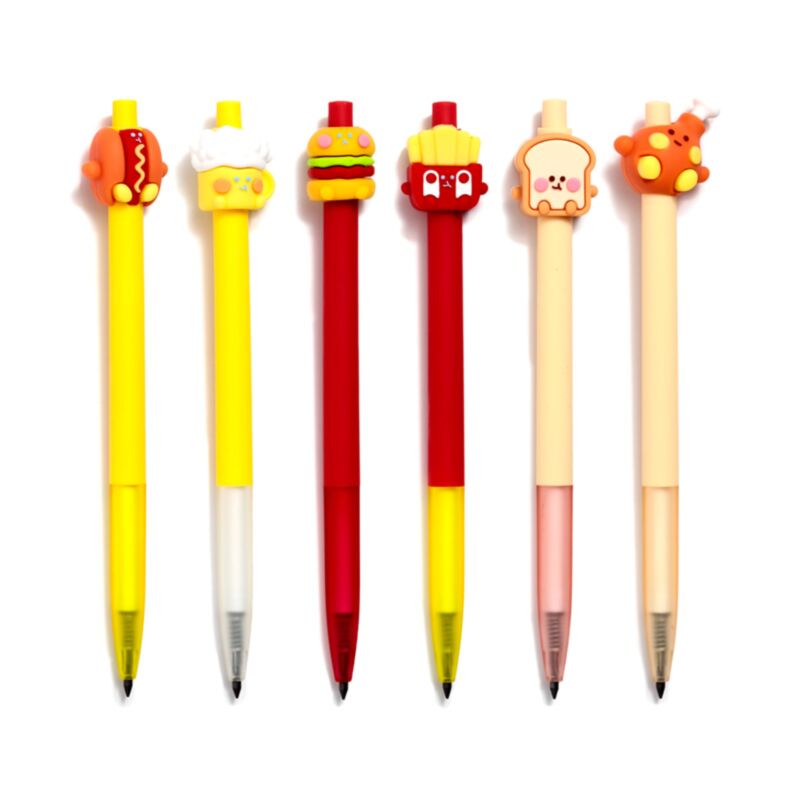 Crayons infinis de restauration rapide des aliments pour restauration rapide