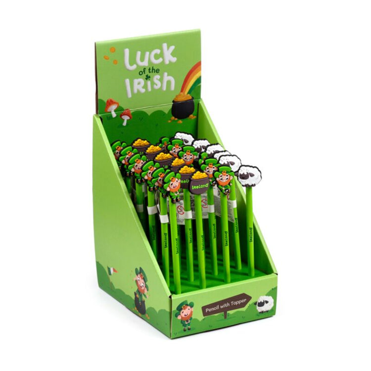 Chance du crayon de haut en PVC irlandais