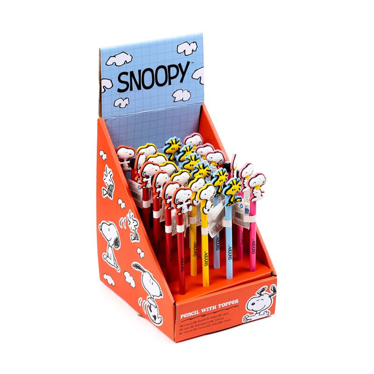 Crayon à papier en PVC Peanuts Snoopy Woodstock