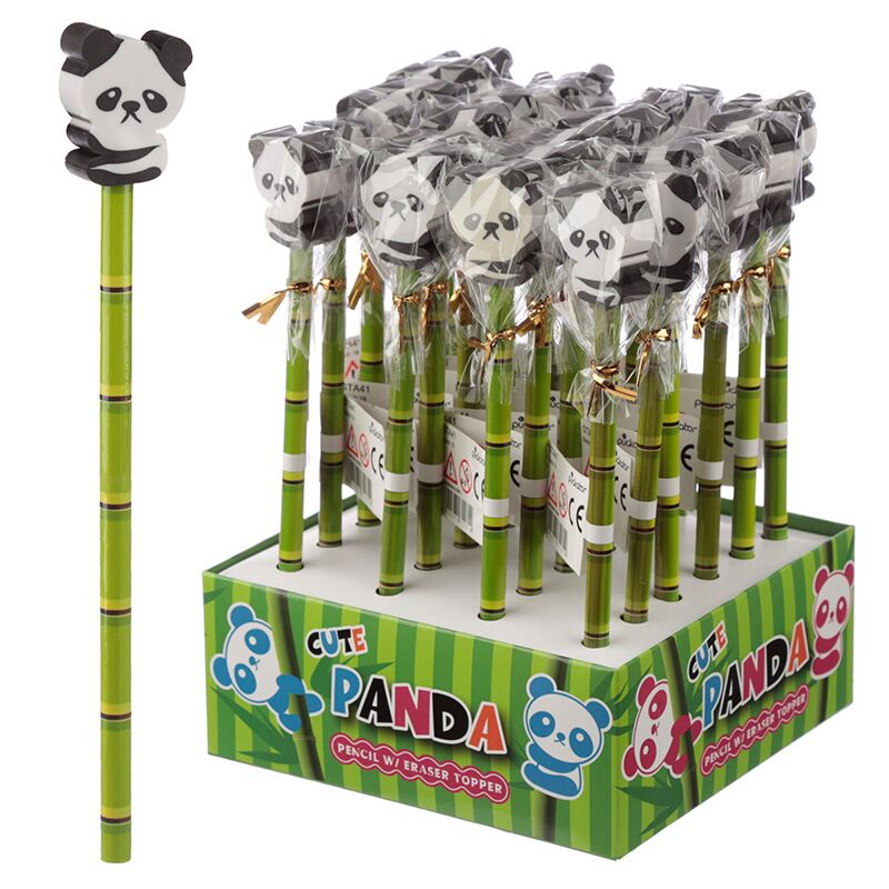 Panda - crayon de gomme