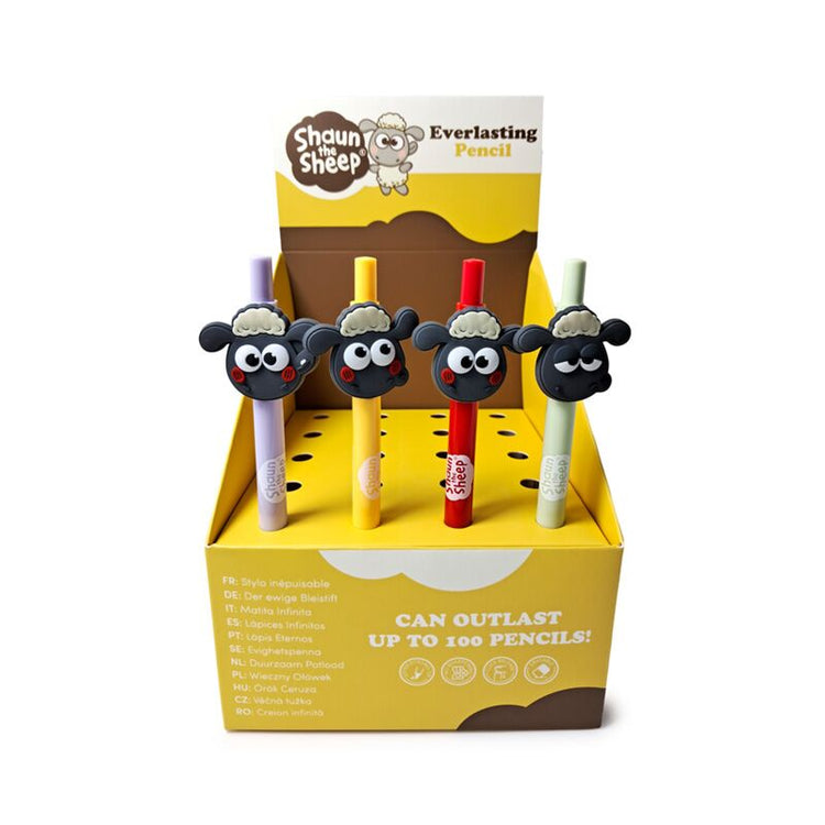 Kawaii mignon Shaun le mouton crayon infini